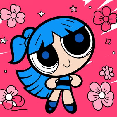 a powerpuff girl