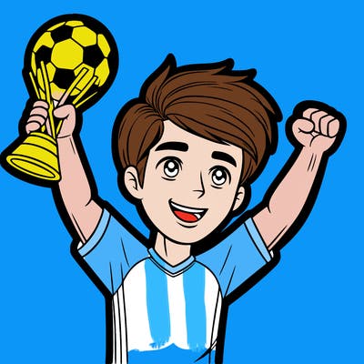 messi winning the world cup