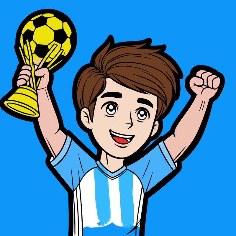 messi winning the world cup