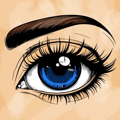 realistic eye