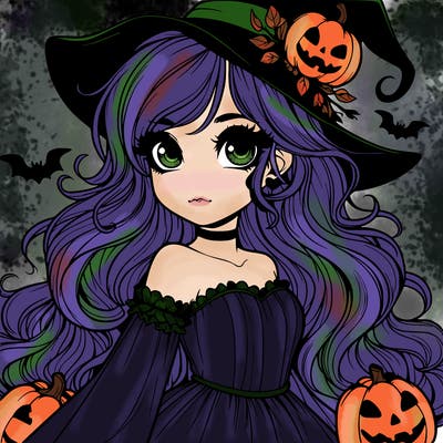 realistic girl halloween