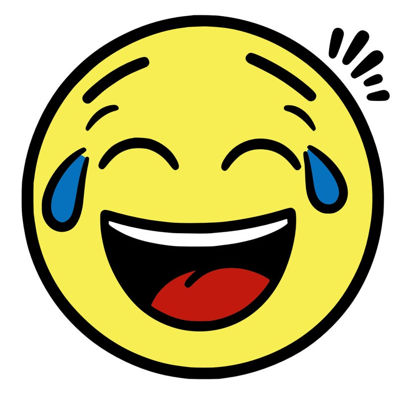 laughing emoji