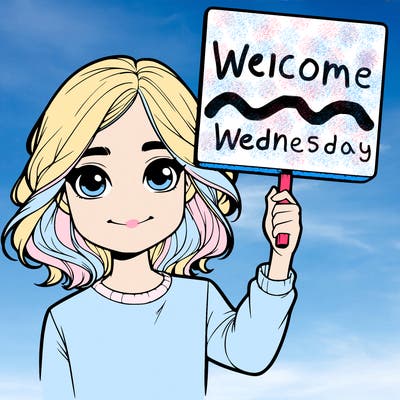 realistic girl holding up a sign