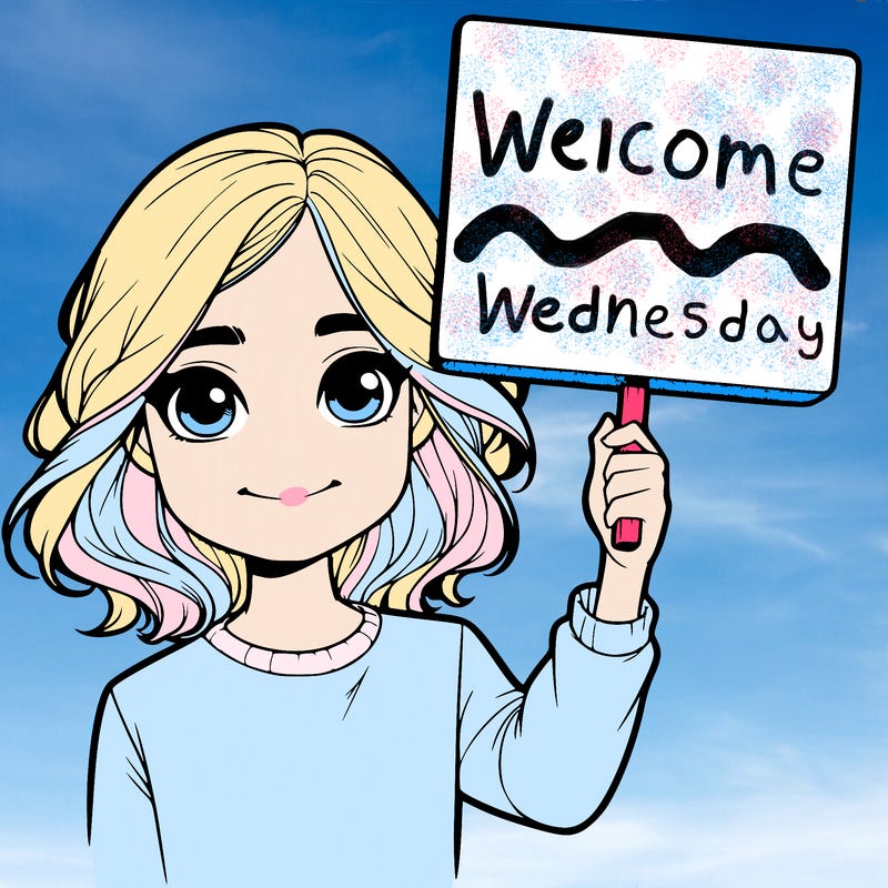 realistic girl holding up a sign