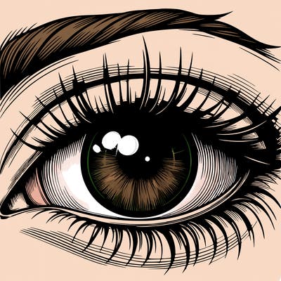 realistic eye