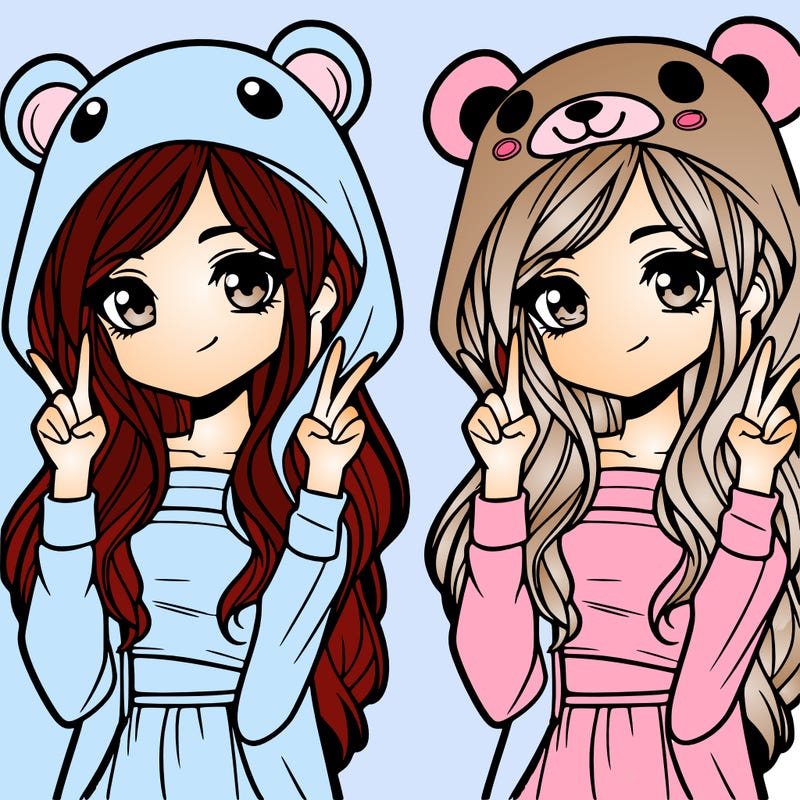 teen girl in animal costume