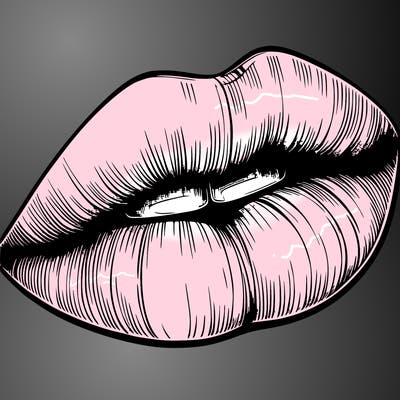 realistic lips