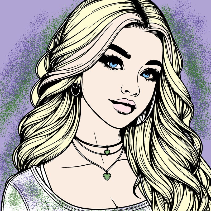 detailed realistic girl