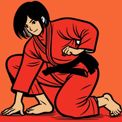 judo woman