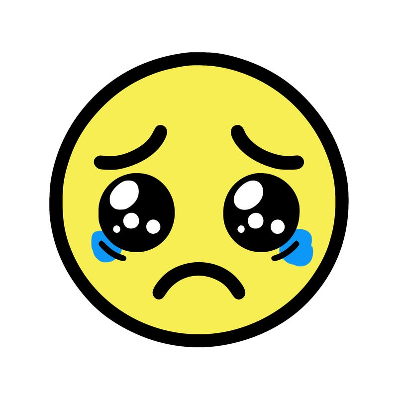 sad emoji