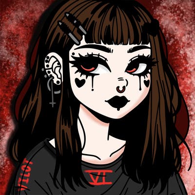 aesthetic grunge alt girl