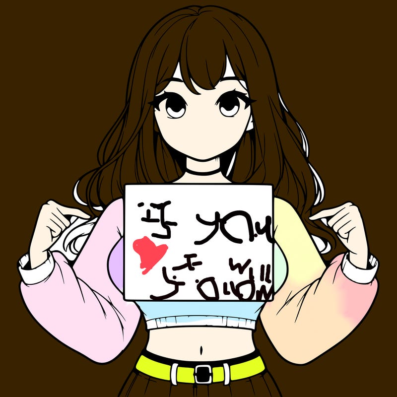 girl holding a blank sign in a long sleeve crop top