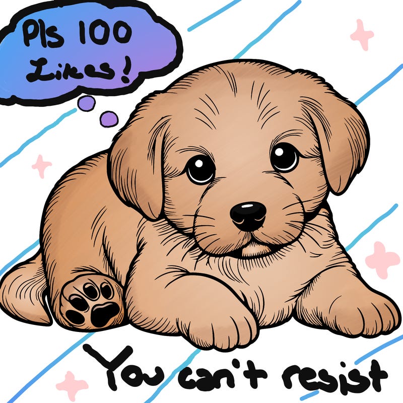 a cute realistic puppy