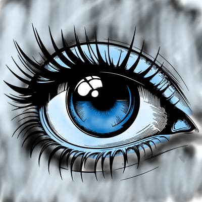 realistic eye