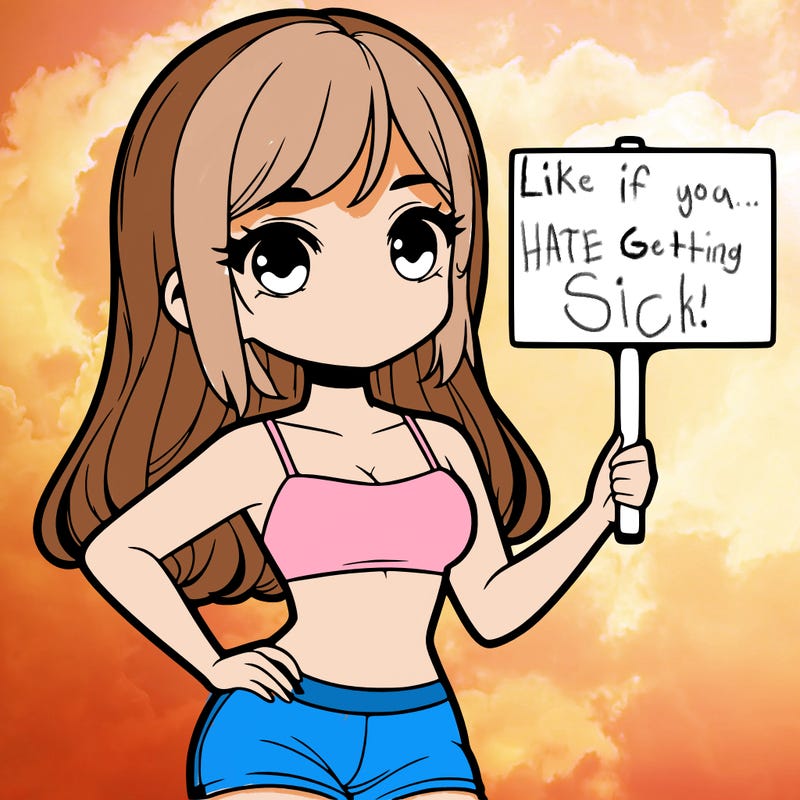 girl in a cute crop top holding a blank sign