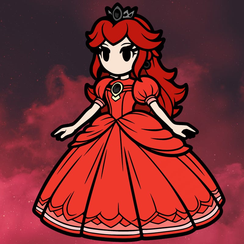 princess from mario split