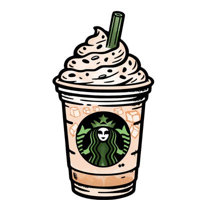 starbucks, frappuccino