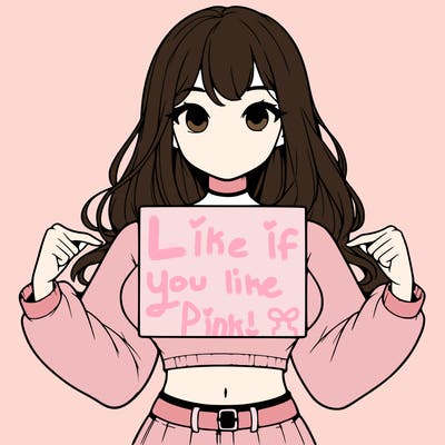 girl holding a blank sign in a long sleeve crop top