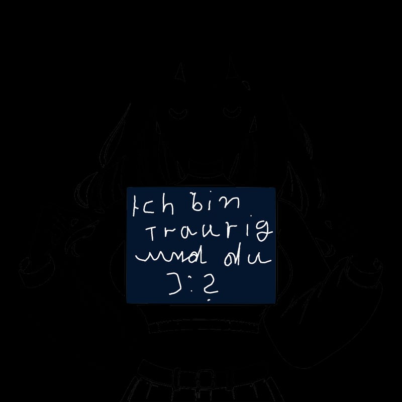 girl holding a blank sign in a long sleeve crop top