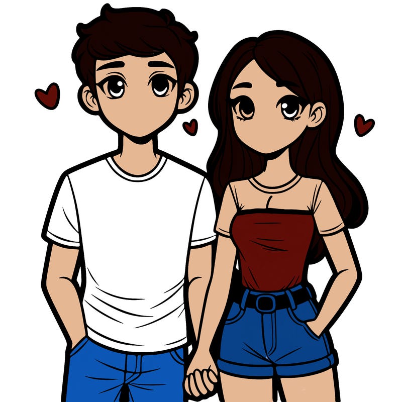 boyfriend and girlfriend