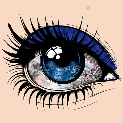 realistic eye