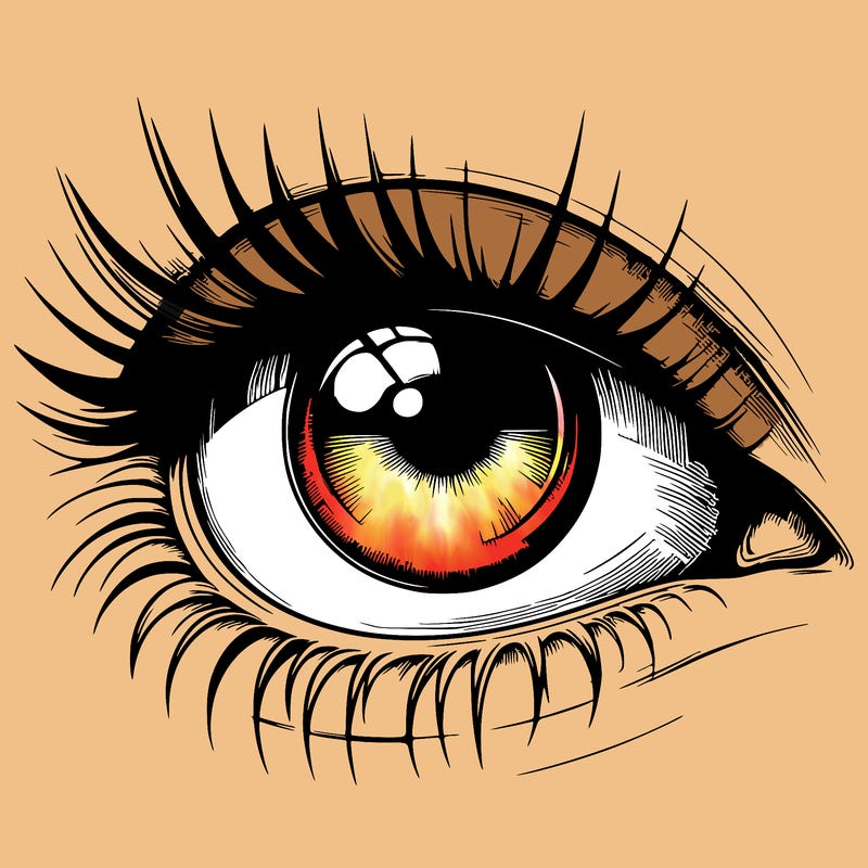 realistic eye