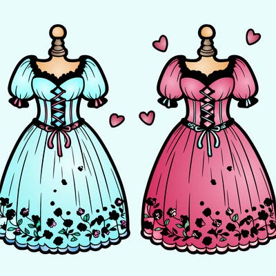 beautiful dress