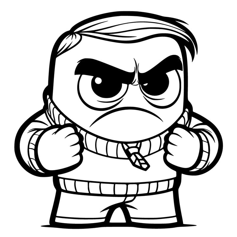 angry from inside out