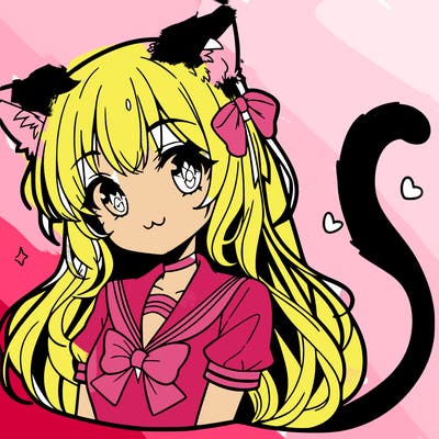 anime cat girl