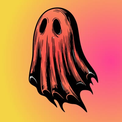 realistic creepy ghost