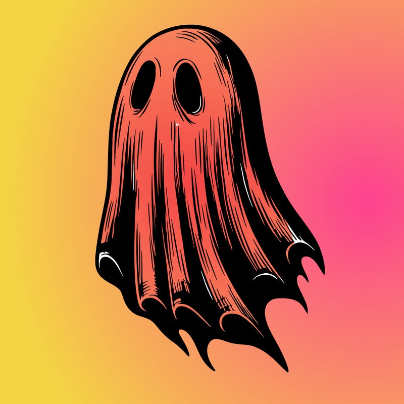 realistic creepy ghost