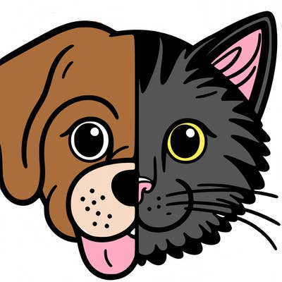 half dog half cat