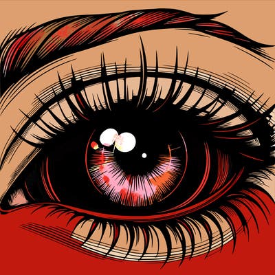realistic eye