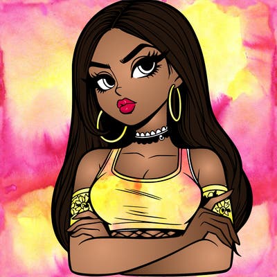 realistic baddie latina girl