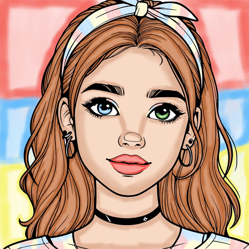 realistic teenage girl