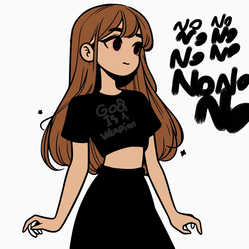 girl in a cute crop top