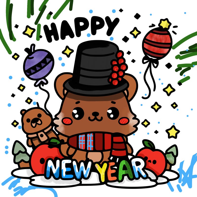 message : happy new year