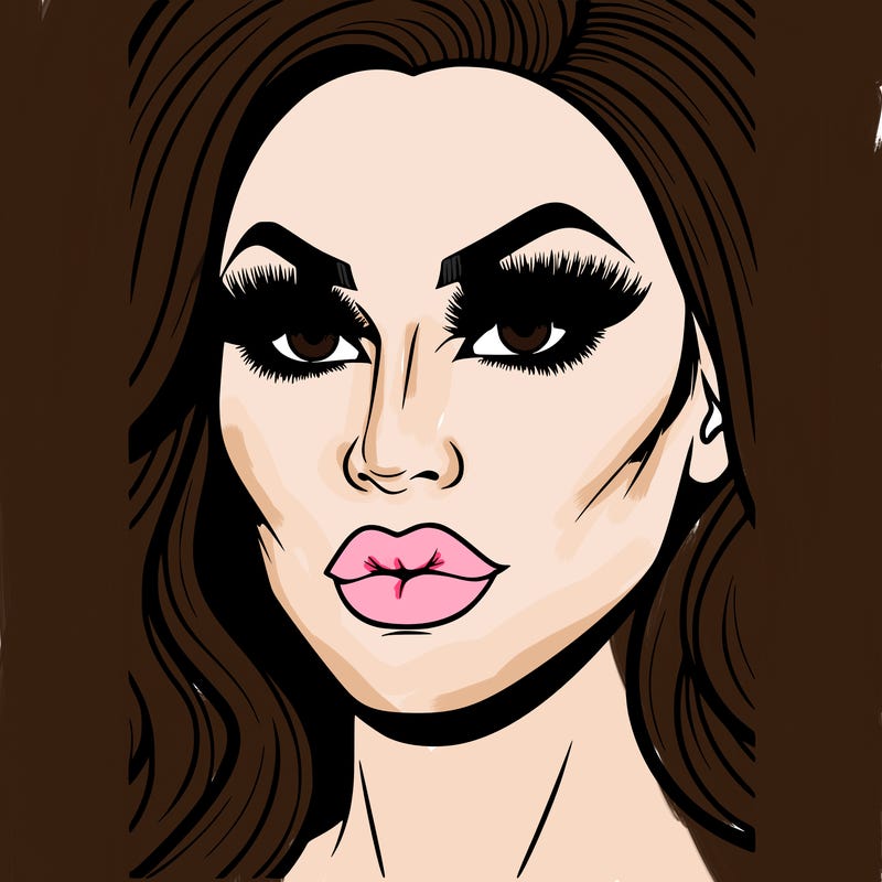 realistic drag queen