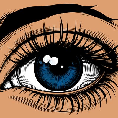 realistic eye