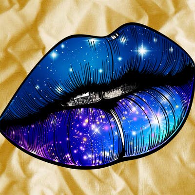 realistic lips