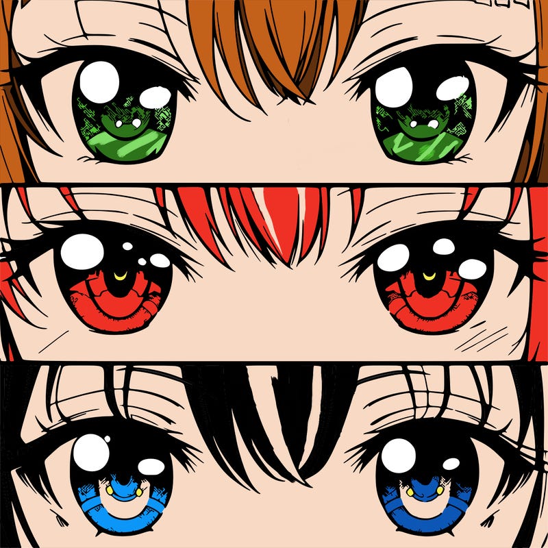 anime eyes