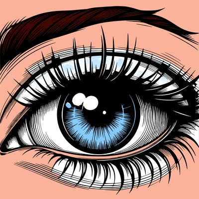 realistic eye
