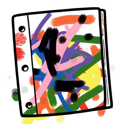 blank piece of paper