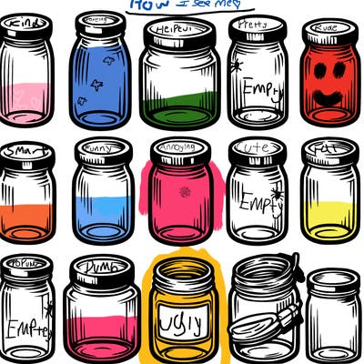 empty jars