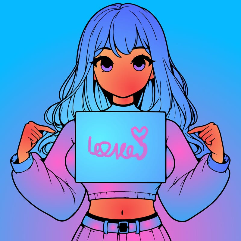 girl holding a blank sign in a long sleeve crop top