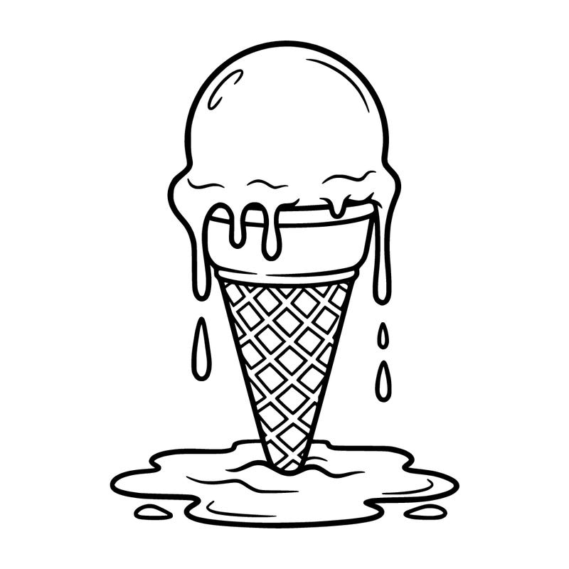 i’m melting chocolate ice cream