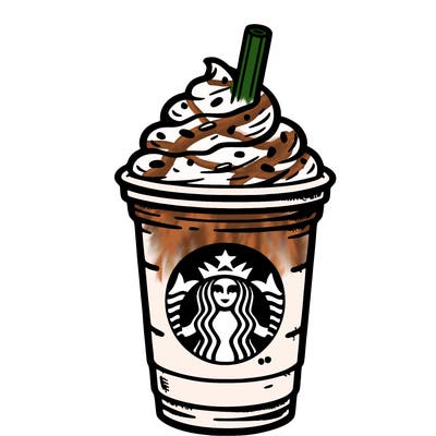 starbucks, frappuccino