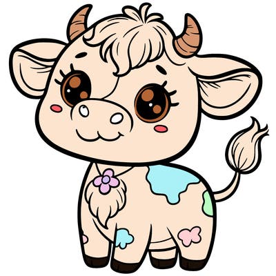 cute cow