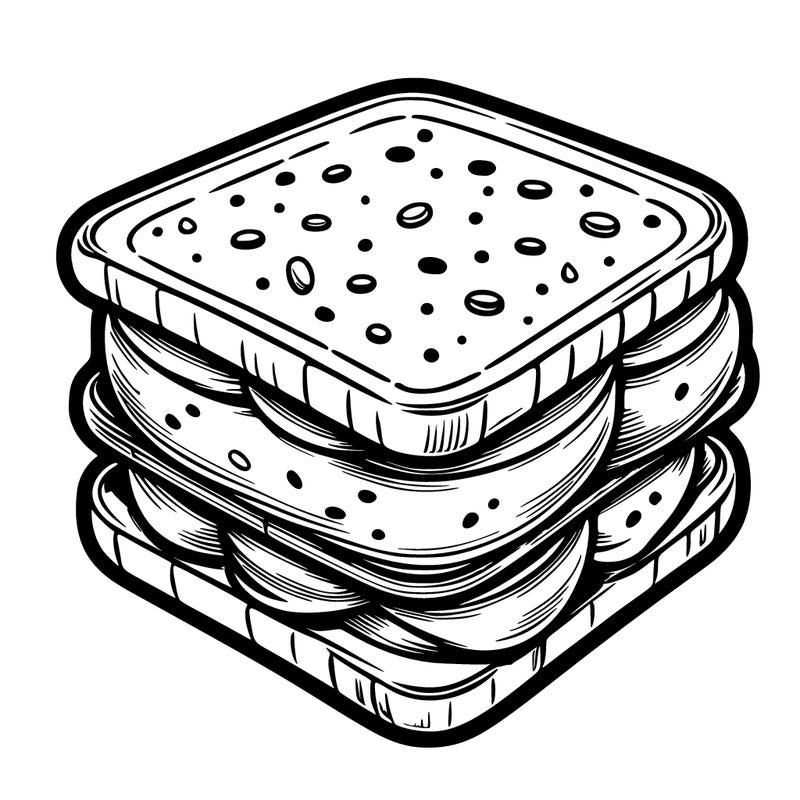 realistic ice cream sandwich