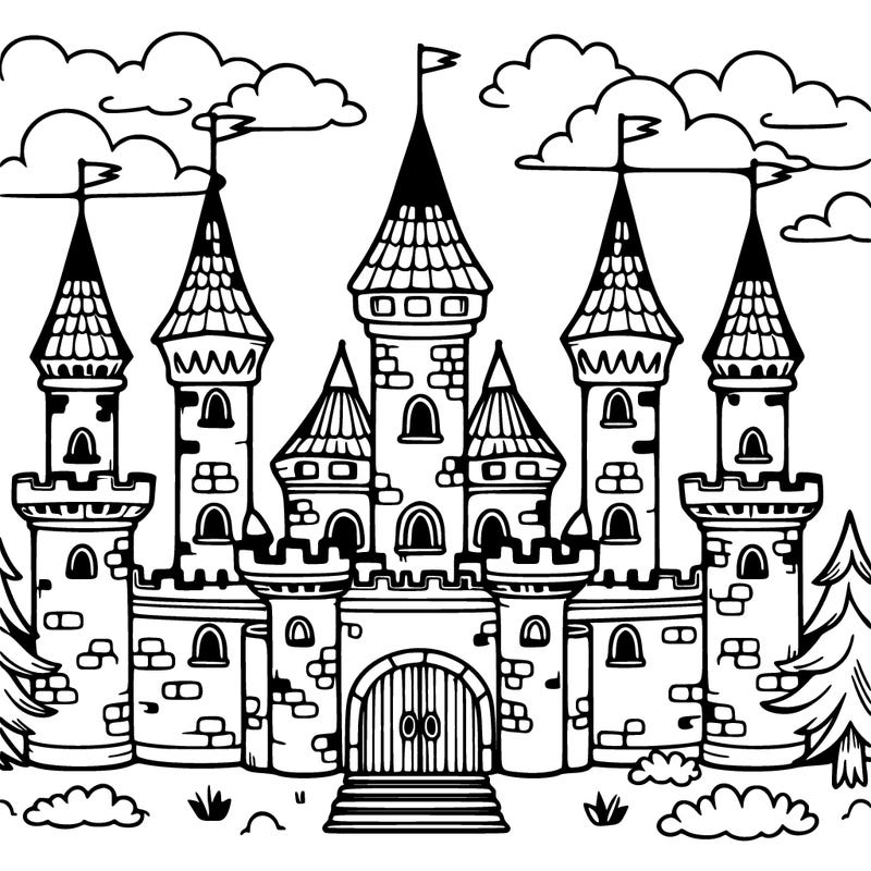 a castle